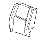 22771046 - : Seat Back Pad for Chevrolet: Silverado 1500, Silverado 2500 HD, Silverado 3500 HD | GMC: Sierra 1500, Sierra 2500 HD, Sierra 3500 HD Image