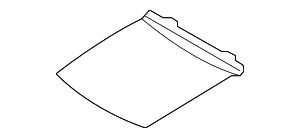 7T4Z78519A02AA - Body: Sunshade for Ford Image