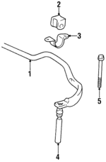 9044014003 - Suspension: Suspension Stabilizer Bar Link Spacer for Toyota Image