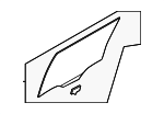 83420R6010 - Body: Movable Glass for Hyundai Image