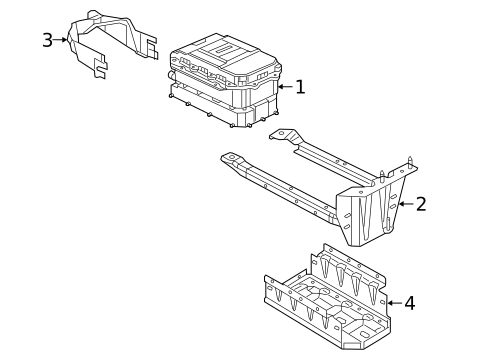 Battery for 2018 Jeep Wrangler #1