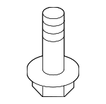 MU000765 - Suspension: Center Crossmember Front Bolt for Mitsubishi Image
