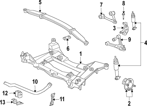 Upper Control Arm for 2019 Chevrolet Corvette #0