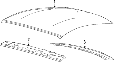 Roof & Components for 2024 Ford Mustang #0