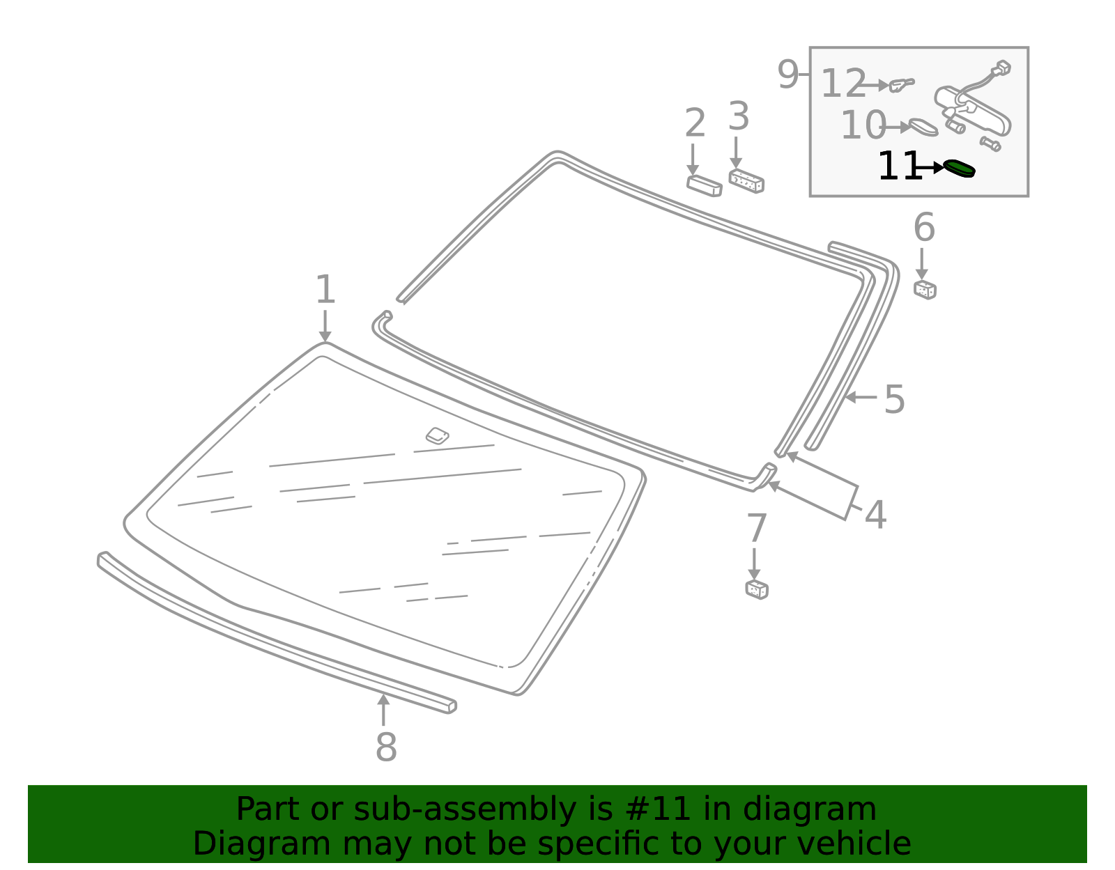 76408-SZ3-J05ZA - 1999-2006 Acura - Cover, Bracket *NH1L* (Black
