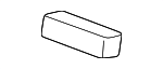 91567S3MA01 - : Back Glass Fastener for Acura Image