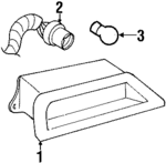 16513569 - Electrical: High Mount Lamp for Pontiac: Bonneville Image