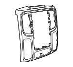 1WP181X9AD - : Center Bezel for Ram: 1500, 2500, 3500 Image