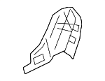 52105A45256 - Body: Inner Finish Panel for BMW Image