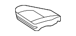 7151101060 - Body: Seat Cushion Pad for Toyota Image