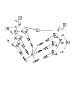 6509519AA - Electrical: Hex Flange Head Screw for Mopar Image