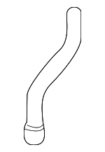 6H121057E - Cooling System: Inlet Hose for Audi: A4, A4 Quattro, A5, A5 Quattro, Q5 Image