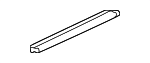 72868S0XA01 - : Rear Sill Plate Weatherstrip for Honda Image