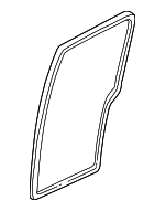 72810S0XA03ZB - Body: Opening Trim for Honda: Odyssey Image