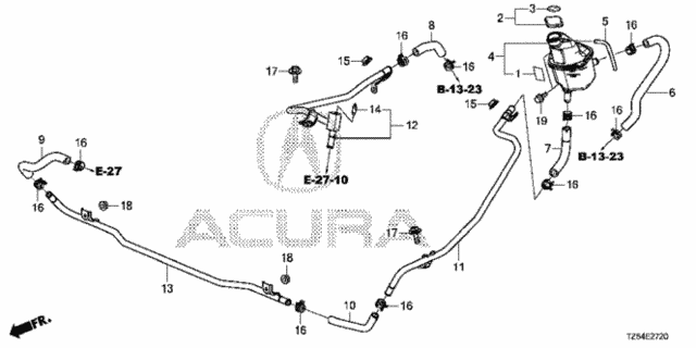 Expansion Tank for 2017 Acura MDX #0