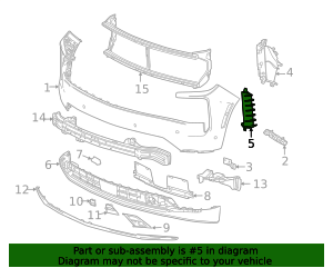 2025-2026 Chevrolet Grille 85535497 | OEM Parts Online