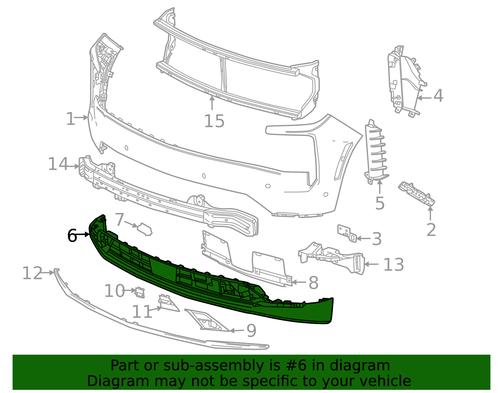 2025-2026 Chevrolet Lower Cover 85642526 GM | GMPartsDirect.com