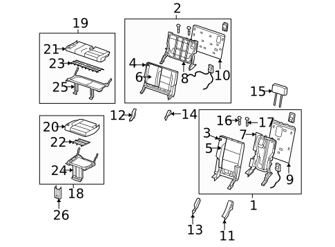 Third Row Seats for 2006 INFINITI QX56 #0