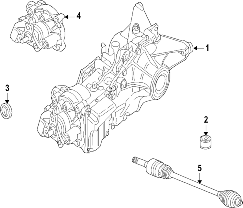 Differential for 2020 Mini Cooper Clubman #0