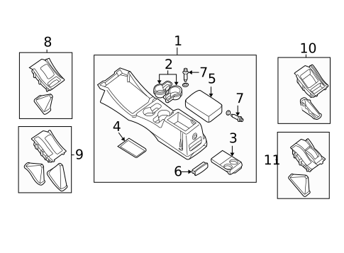 Center for 2003 Nissan Frontier #0