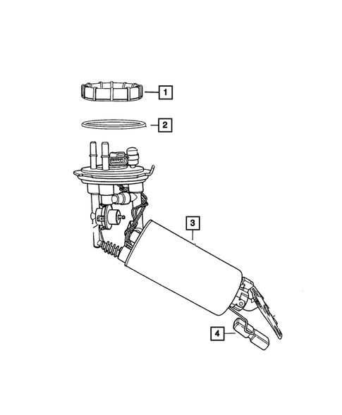Fuel Pump and Sending Unit for 2010 Chrysler PT Cruiser #0