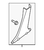 769163SG0A - Body: Lower Center Pillar Trim for Nissan Image