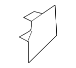 769884AF4B - Body: Upper Center Pillar Trim Cap for Nissan: Sentra Image