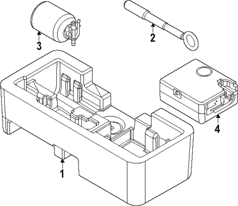 Inflator Components for 2023 Kia Niro #0