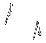 XA961DVAI - : Lap &amp; Shoulder Belt for Chrysler: PT Cruiser Image