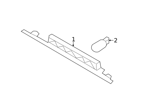 High Mount Lamps for 2008 Ford Edge #0
