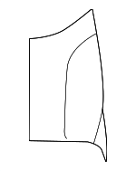 1JA611D5AA - Body: Seat Back Assembly for Mopar Image