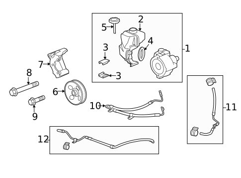 Pump & Hoses for 2010 Chevrolet Camaro #0
