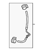 92249334 - Steering: Power Steering Pressure Hose for Chevrolet: Camaro Image