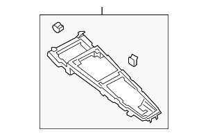 99155326301 - Body: Support Bracket for Porsche Image