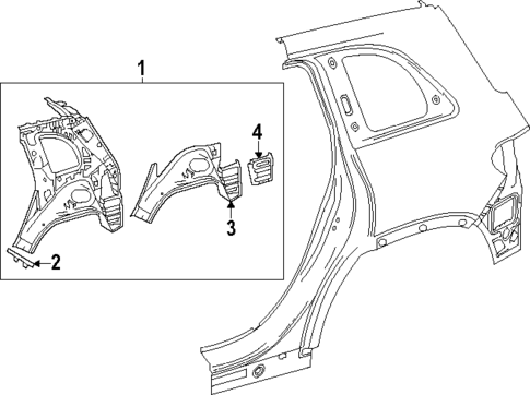 Inner Structure for 2023 Mercedes-Benz EQB 350 #0