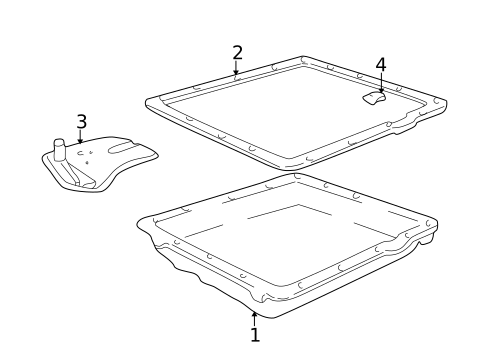 Transmission Components for 2003 Chevrolet SSR #0