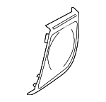 EJW000080PVA - : 2003-2006 Land Rover Range Rover - Speaker Grille for Land Rover: Range Rover Image