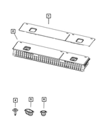1DL831U7AA - Interior Trim: Storage Bin Lid for Mopar Image
