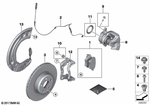 34106872799 - : Caliper Housing Left for BMW Image