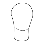 1864227008N - Electrical: Bulb for Kia: Forte, Optima, Rio, Sedona, Sephia, Sorento, Spectra, Spectra5, Sportage Image