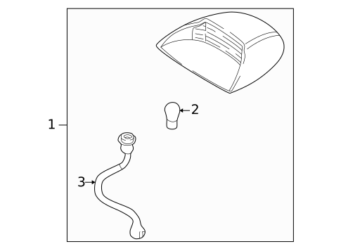 Bulbs - Chassis for 2004 Kia Rio #2