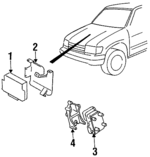 K01118105C - : Coil Bracket for Kia: Sportage Image