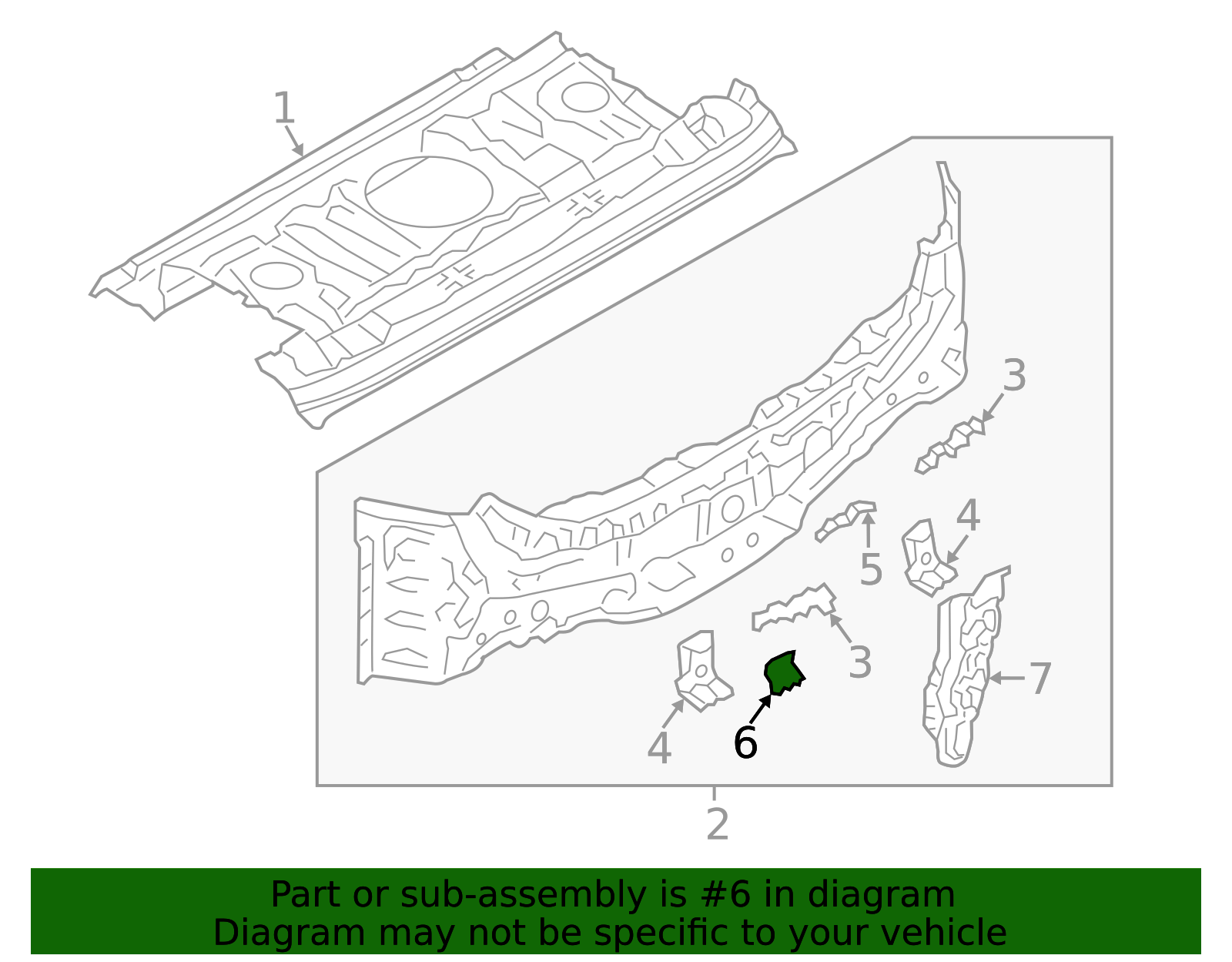 mmページ【オーダー】 KD53-70-741 - Rear Body Panel Bracket - 2016-2025 Mazda | Mazda Swag