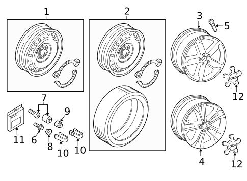 Covers & Trim for 2017 Audi Q3 #0