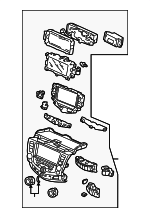 39177SDAL91ZA - : Display Unit for Honda: Accord Image