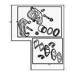 581303N010 - : Caliper Assembly for Hyundai Image