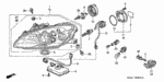 33108S2A003 - Electrical/Exhaust/Heater/Fuel: SCREW, SPECIAL TAPPING for Honda Image