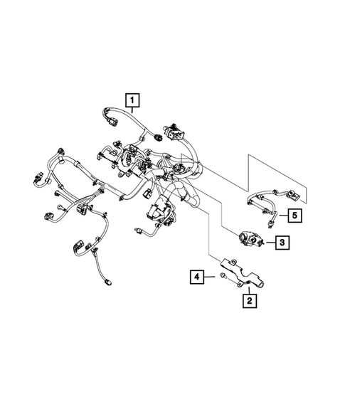 Wiring-Powertrain for 2019 Fiat 500X #0