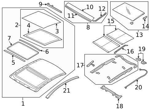 Sunroof for 2012 Hyundai Sonata #1