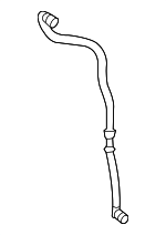 1K0201160AP - Emission System: Air Tube for Volkswagen Image